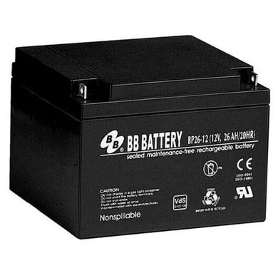 B.B.Battery BP26-12